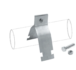 Abraçadeira “U” perfil com parafuso